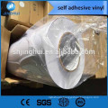 Waterproof 1.52*50m 9mic 230g Paper black glue self adhesive marble printed for Indoors print